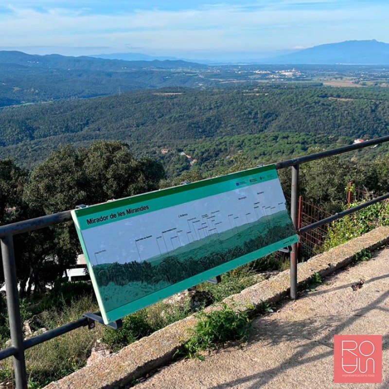 Faristol per collar a barana per Espais Naturals Protegits